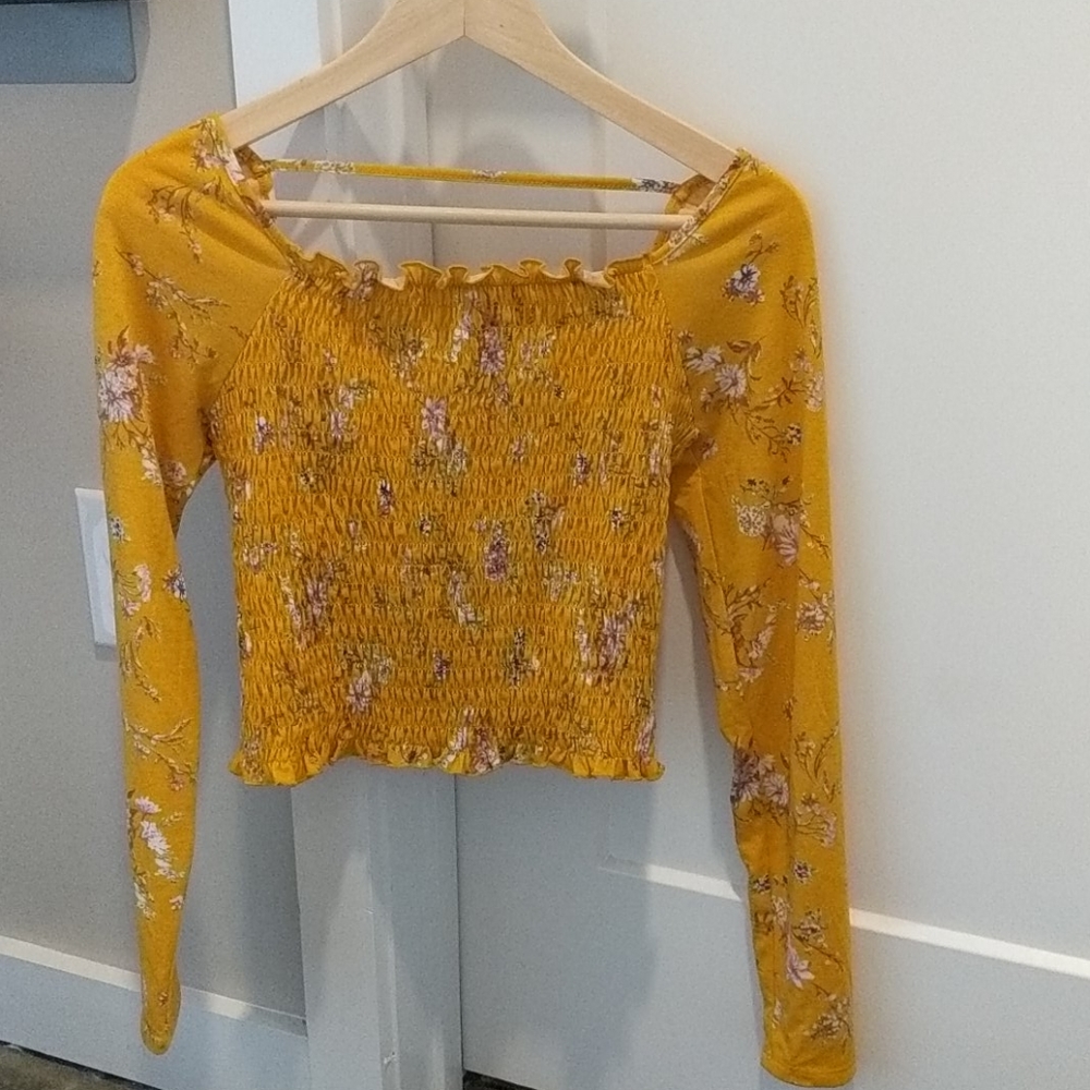 Ruched Crop Top